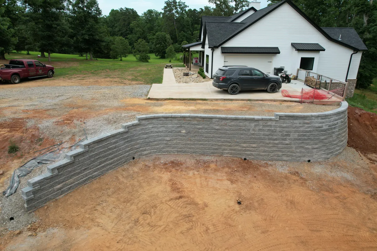 Retaining wall Oak Ridge TN